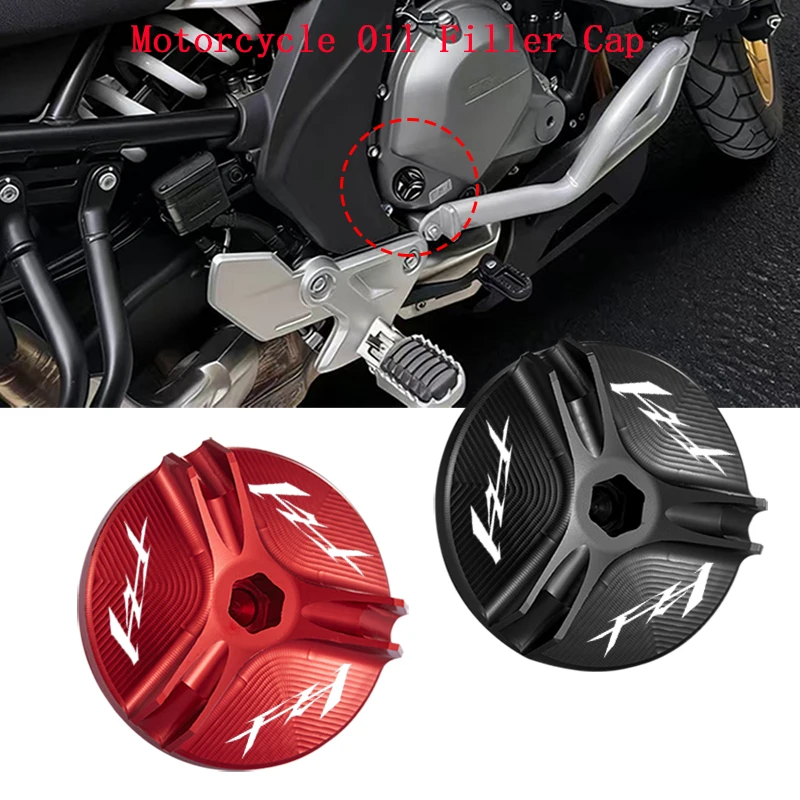 

Motorcycle Engine Oil Filler Cap Oil Plug Cover Accessories For YAMAHA FZ1 FAZER FZ-1 2006-2015 2008 2009