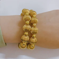 Hot Sale Classic 18K Gold Plated Bracelet Women Luxury Party Italian Gold Style Bracelet Accessories Free Shipping High Quality