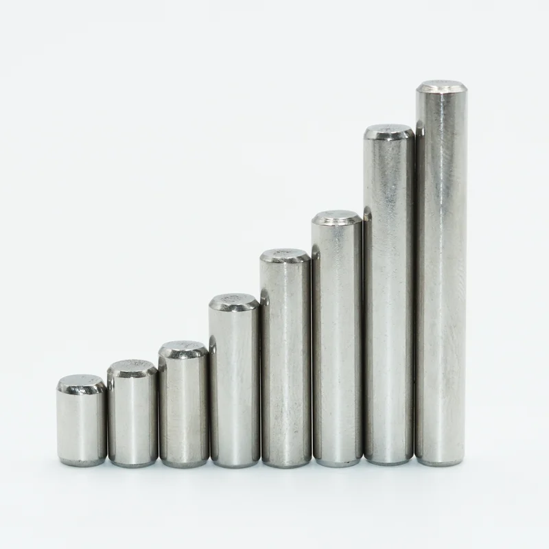 Stainless Steel 304 Cylindrical Pin M1 M1.5 M2 M2.5 M3 M4 M5 M6 Locating Dowel Corrosion Resistant Rust Solid Cylinder Pin Set