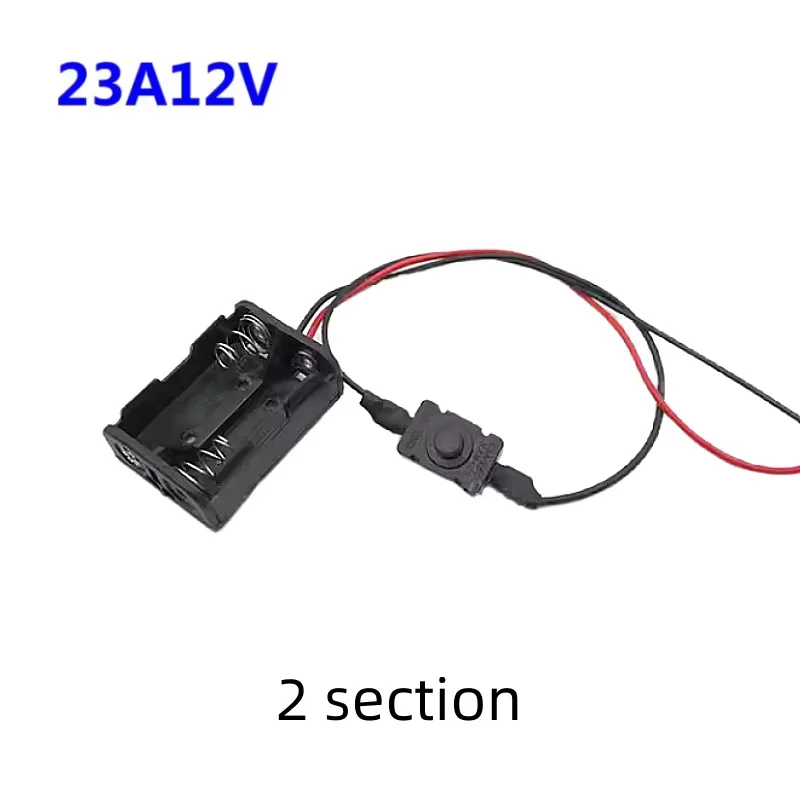 23A12V24V  1Section /2Section Series Output With Switch LED Light Bar Mobile Power Box Remote Control Doorbell Power Box