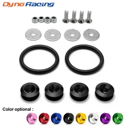 Aluminum Quick Release Fasteners are ideal for front bumpers Rear bumpers and Trunk Hatch lids without logo BX100224