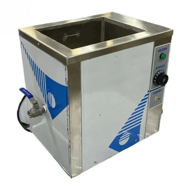 1300W 12L Ultrasonic Cleaner with 6 Transducers, Degreasing Cleaning Machine for Gold Silver Jewelry Hardware Parts
