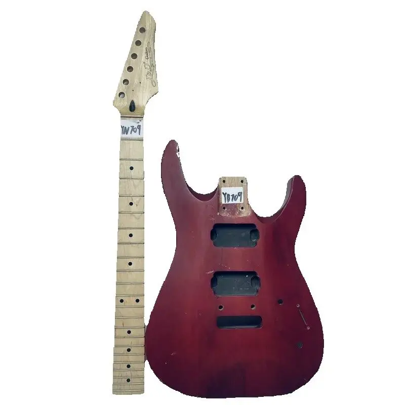 

YN709YB709 Original J&D Brother Guitar Unfinished DIY Electric Guitar Sets Solid Wood Body Maple Neck Tremolo Model for DIY