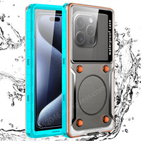 IP68 Universal Mobile Phone Waterproof Case 6.9-inch Underwater Touchscreen Dustproof Dropproof Diving,Swimming,Surfing Pouch