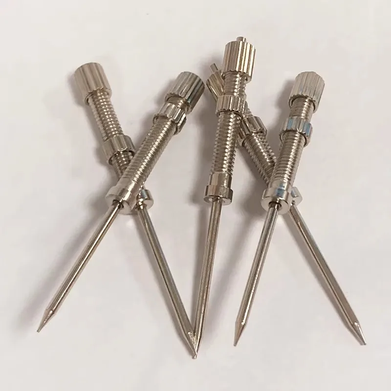 1pcs Threaded Probe 186-B Tip Adjustable Height Threaded Needle Length 58MM Spring Telescopic Needle