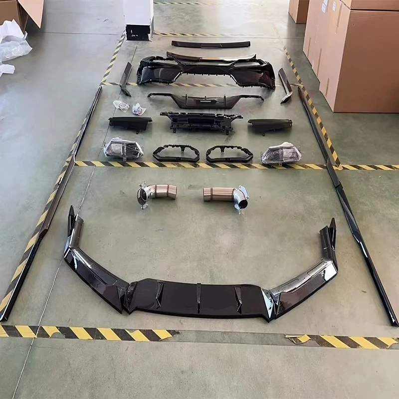For Bm 7Series G70 Upgrade to 760 M Style Small Kits for 2023+ 735li 740li Body Kit Front Lip Rear Diffuser Skirt Exhaust Tips