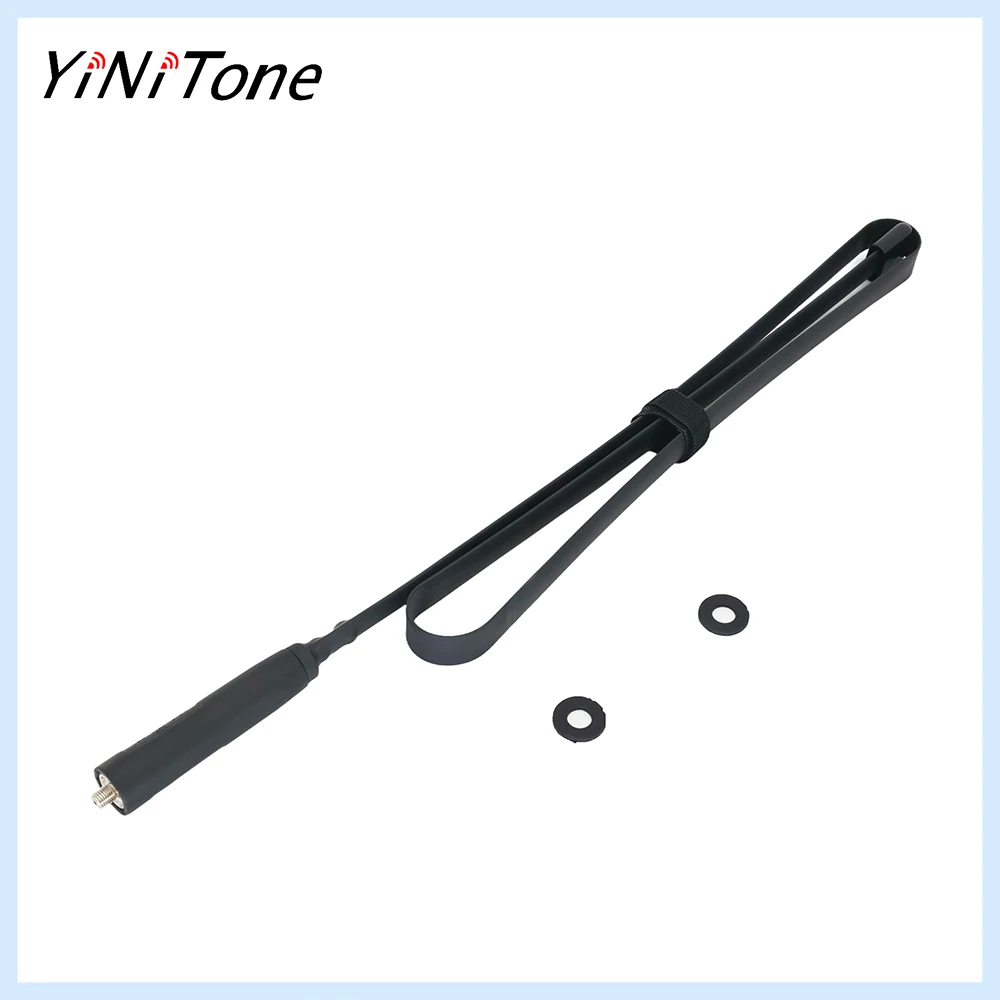CS 124cm Dual Band VHF/UHF Foldable antenna outdoor camping for Motorola GP88 CP200 GP328 GP1280 EP450 HT1250 walkie talkie