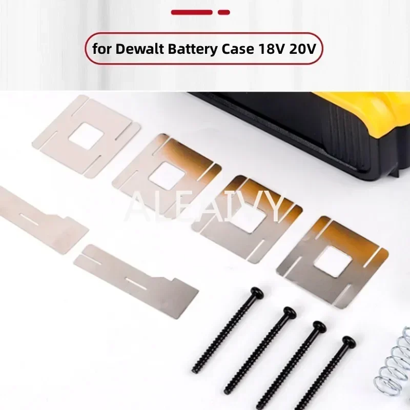 DCB200 18650 Li-Ion Battery Plastic Case Replacement For Dewalt 18V 20V DCB182 DCB205 Power Tool Battery Shell Housing Case Part