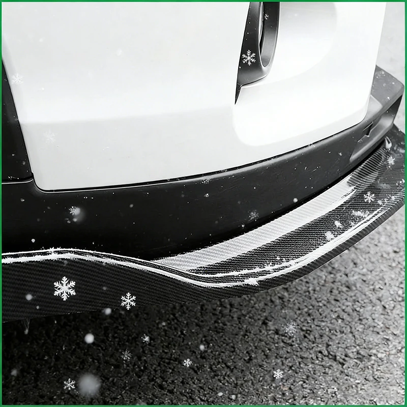 For Toyota Highlander Kluger 2017-2019 Front Bumper Lip Styling Trim Strip Auto Accessory Diffuser Protector Cover
