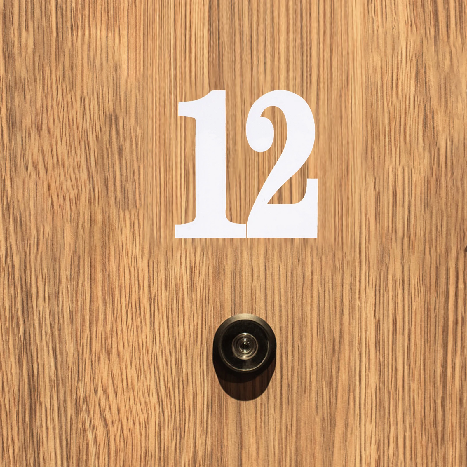 

Mailbox Numbers Outdoor Reflective Stickers Self-Adhesive Decals For Exterior Doorplate Durable Waterproof Pvc Easy Apply