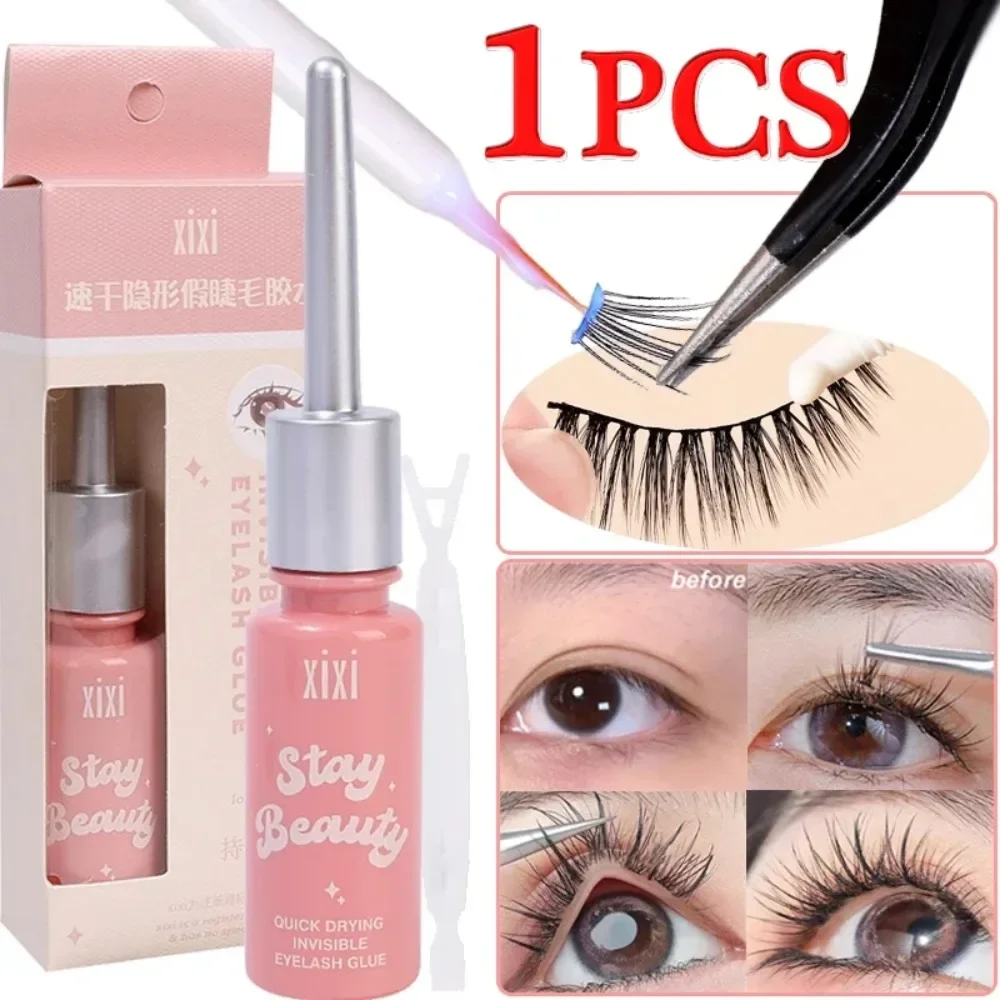 

Quick Dry Invisible False Eyelash Glue Styling Transparent Natural Fake Eyelashes Extension Glue Self Adhesive Waterproof Makeup