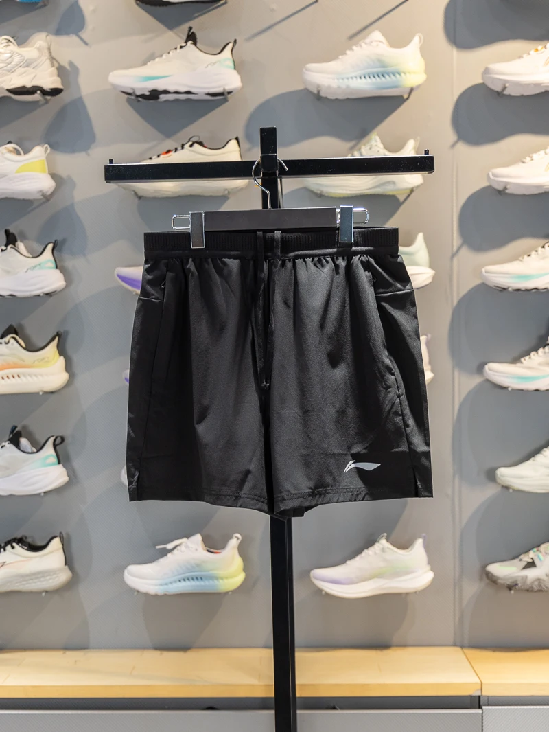  Men's Sport Shorts Breathable Quick-Dry Cool Feeling Comfortable Running Pants Polyester Fiber Standard Fit Printed