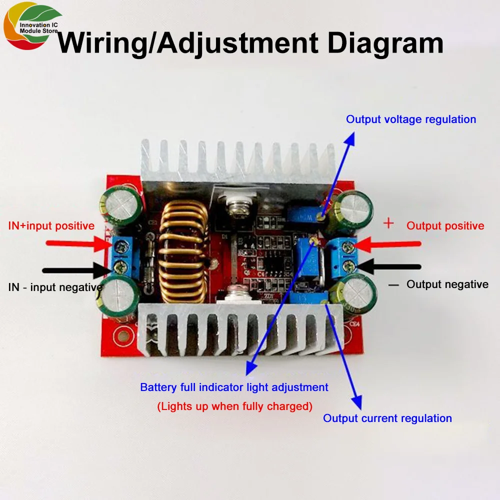 DC-DC 10A high-power step-down constant voltage constant current power module 150W non-isolated step-down module