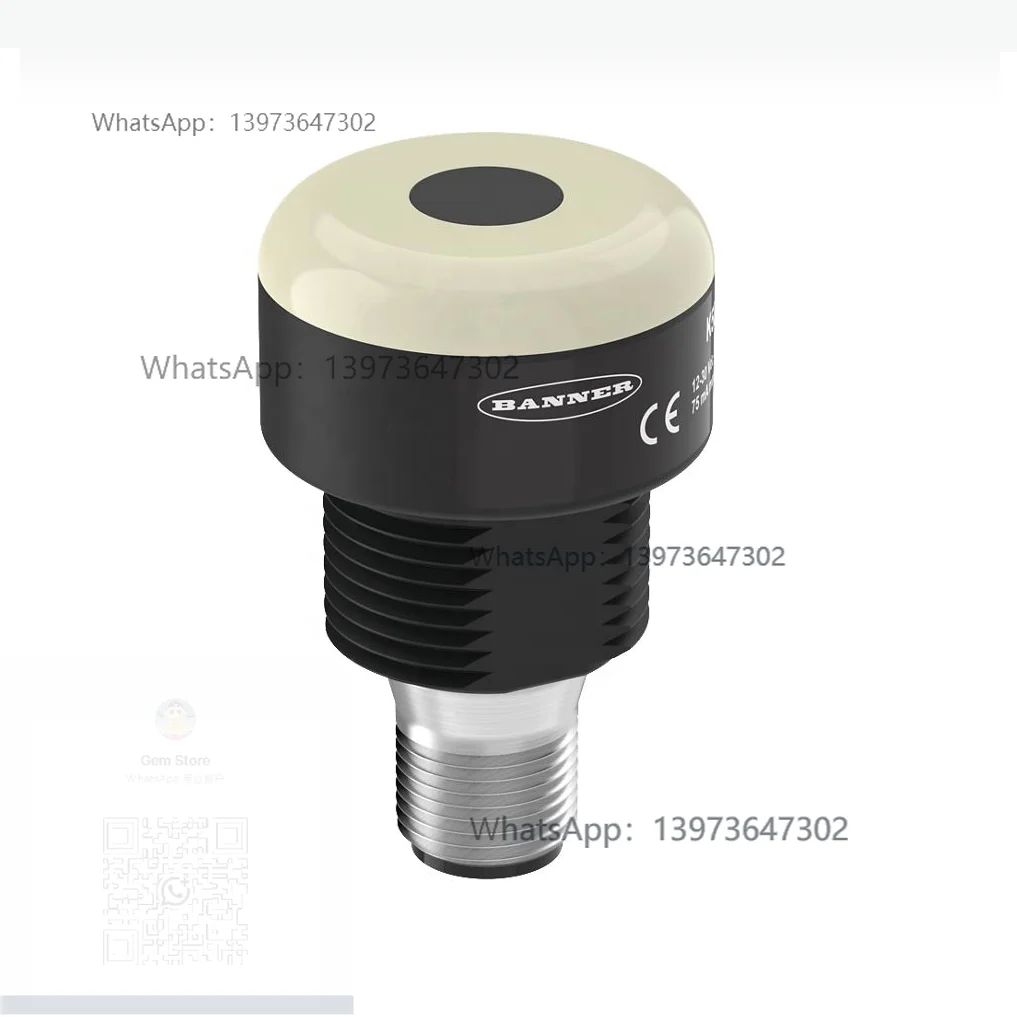 Original Banner 30mm Programmable Indicator with Optical Sensor K30PAF1000AMGRY3Q Indicator Light K30LGRYPQ K30 Optical Series