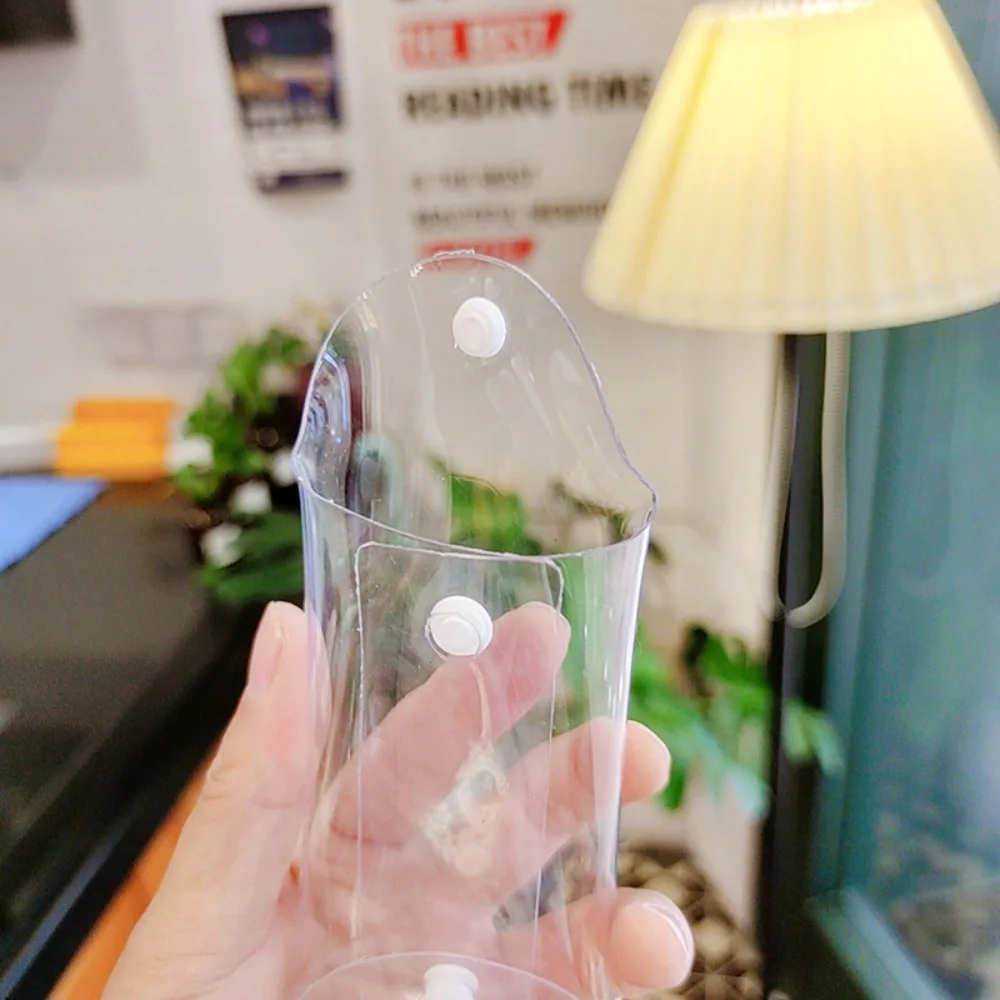 ギフト PVC ゼロ財布透明マルチサイズ人形アウトドアバッグ防水バックルカードホルダーおもちゃ人形