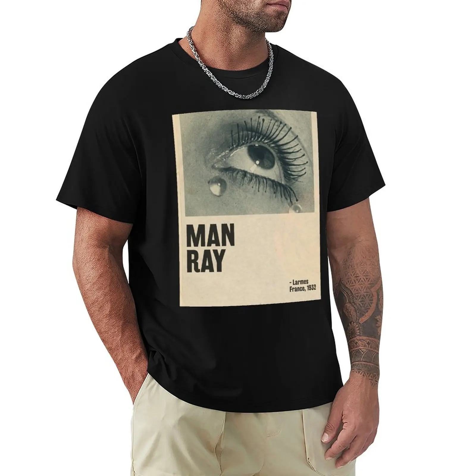 

Man Ray - Larmes (Tears) T-Shirt heavyweights graphic t shirts workout shirts for men