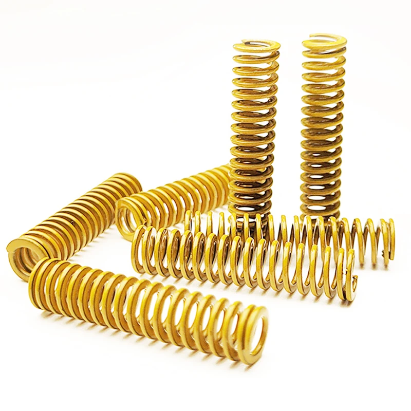 

Creamily 1PCS Yellow Light Load Spiral Stamping Compression Release Pressure Die Mould Spring Outer Diameter 40MM