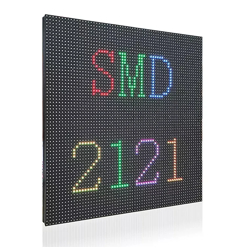 Módulo de pantalla LED a todo Color para interiores, P4, 256x256mm, SMD2121, luz de 64x64 píxeles, RGB, 3 en 1, Panel de pantalla de matriz LED,