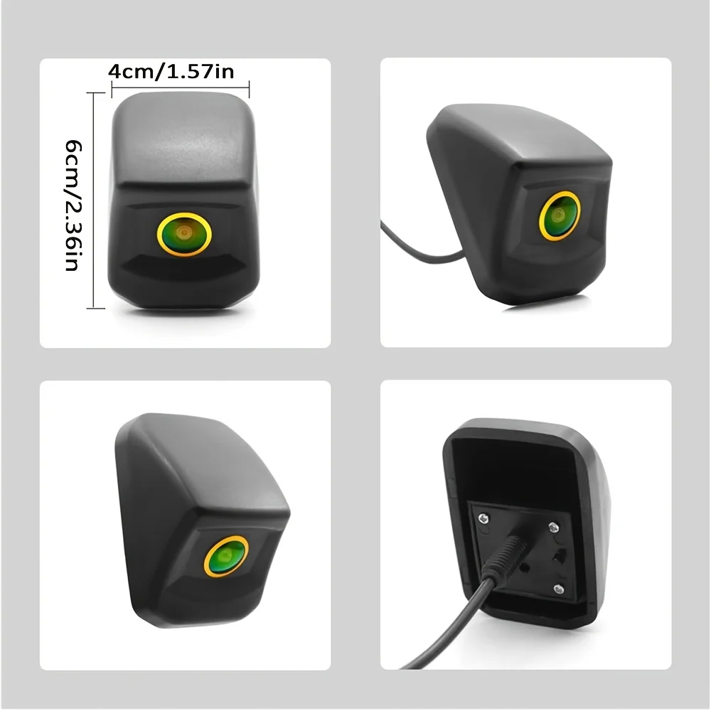 Backup Camera for 4X4 Pickup Trucks Featuring a Fisheye Lens And Adjustable Guidelines - 170° CCD Wide-Angle