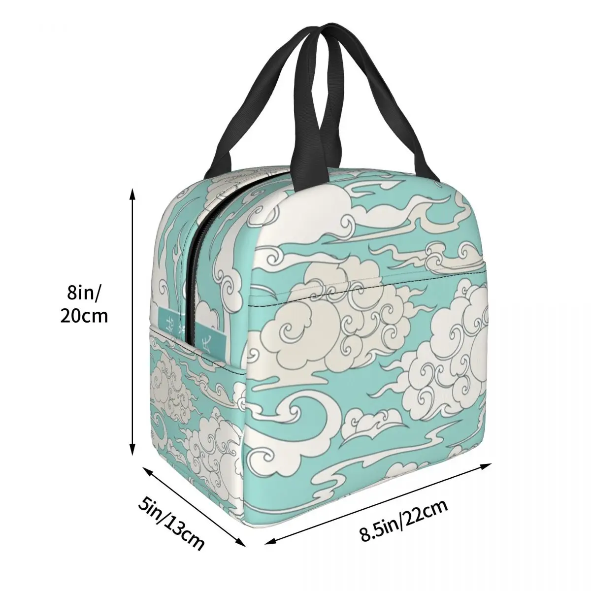 Gusu Lan Thermal Insulated Lunch Bag Women VARIANT Portable Lunch Container for School Multifunction Food Box