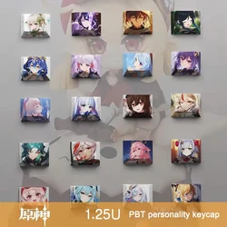 체리 MX 스위치 기계식 키보드용 PBT 애니메이션 키캡, DYE-SUB 맞춤형 게임 캐릭터 키캡, ctrl 1.25U, 1 개