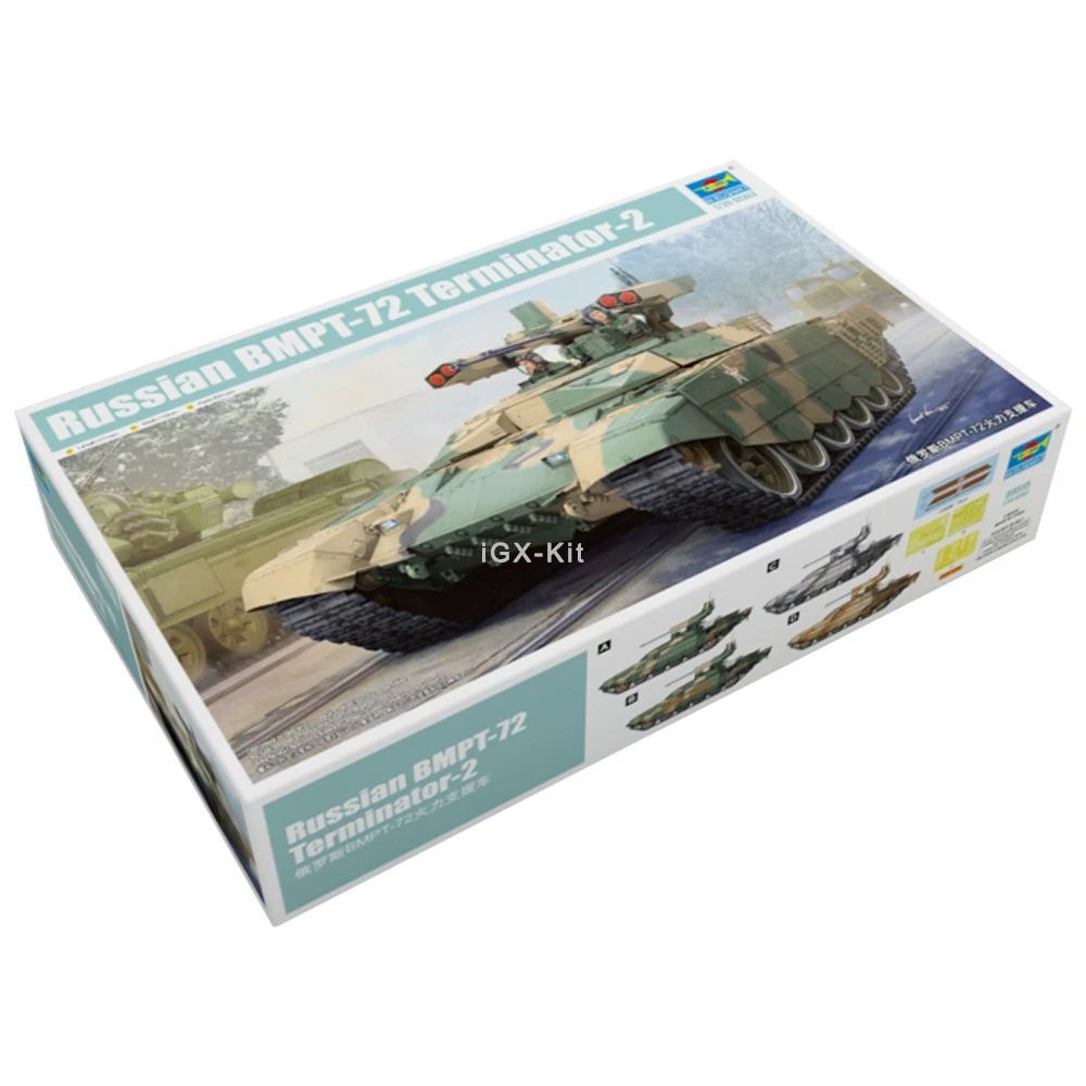 Trumpeter 09515 1/35 Russian BMPT-72 Terminator-2 Fire Support Vehicle Military Assembly Plastic Gift Toy Model Building Kit