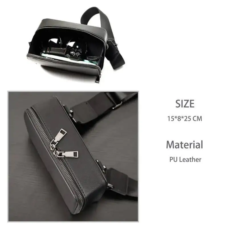 OUIO Universal Phone Bag Minimalist Pu Leather Saffiano Luxury Design Mini Key Miscellaneous Crossbody Phone Bag Fashion view 6