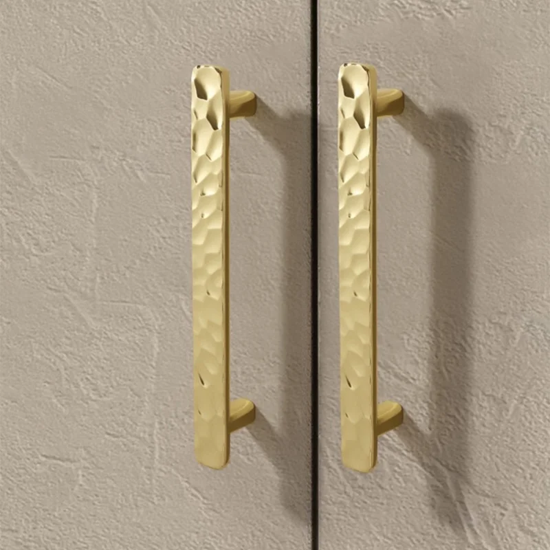 Hammer Pattern Kitchen Cabinet Storage Handles Furniture Handles Dresser Pulls Cupboard Drawer Knobs Wardrobe Closet Handles
