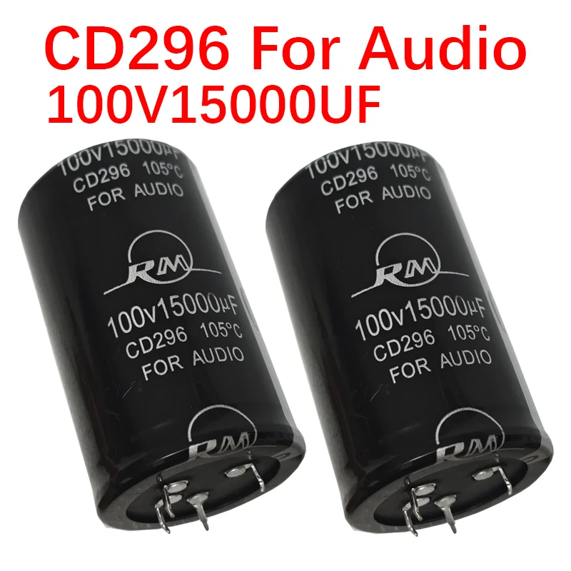 100V15000UF aluminum capacitor CD296 ,For Audio Capacitor Audiophile Speaker