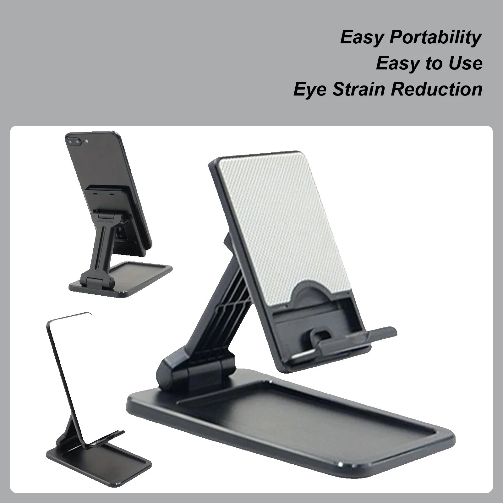 

Лупа для экрана телефона HD, регулируемый усилитель, регулируемый увеличительный экран для телефона со складной подставкой для женщин, мужчин, детей, видео