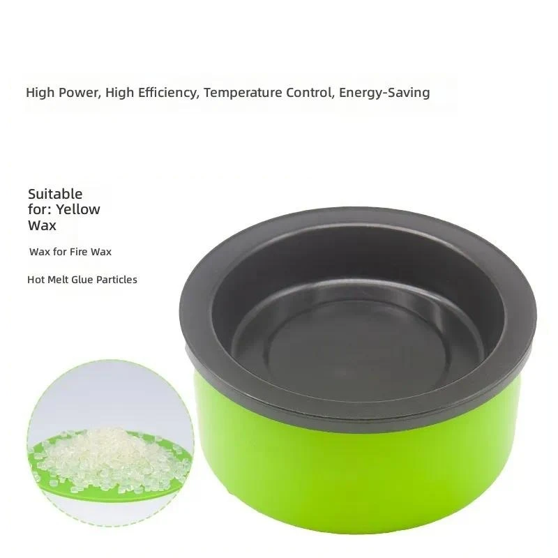 for Hot Melt Adhesive Furnace 250W High Power Adjustable Temperature Glue Pot Heater for Paint Wax Small Glue Melting