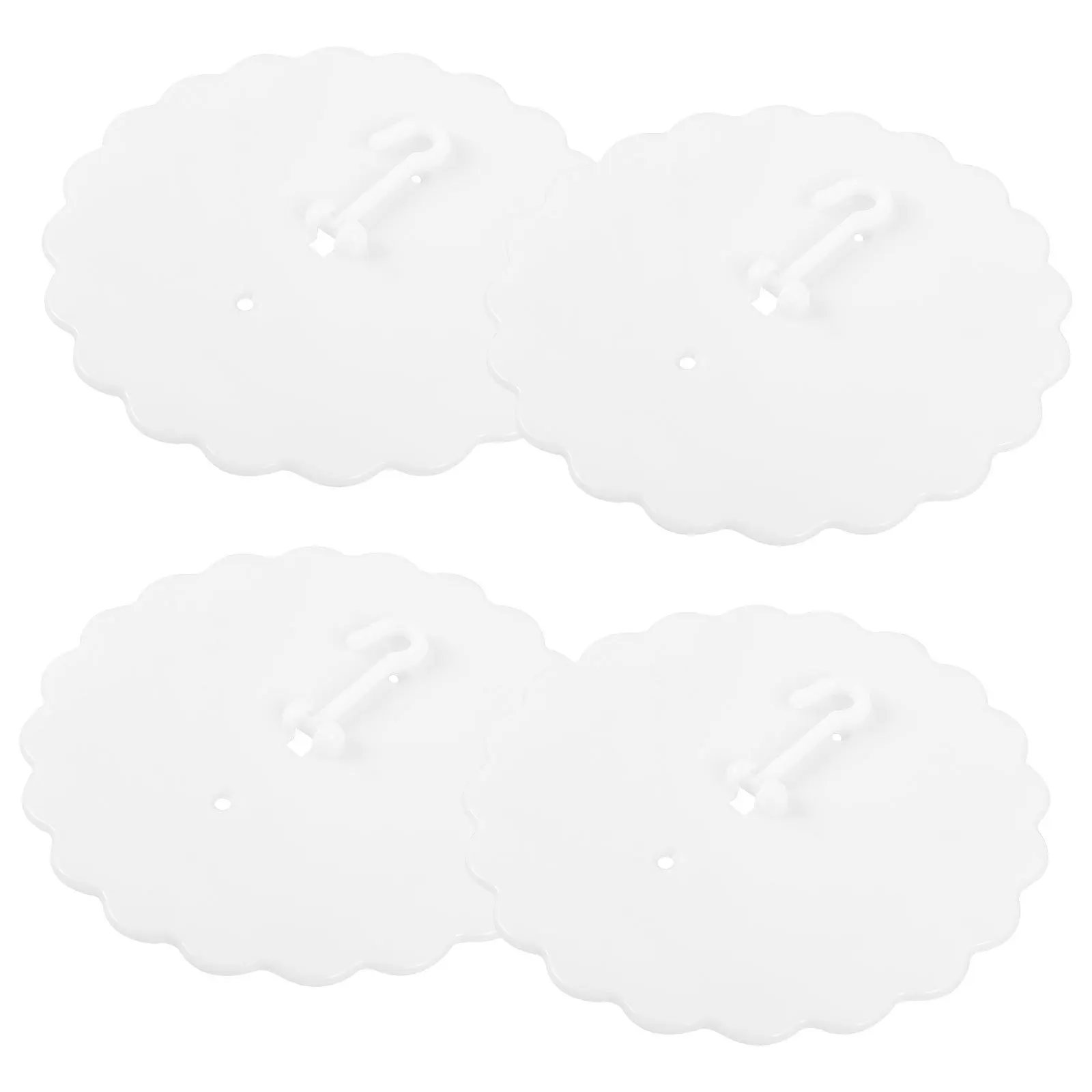 

4pcs Dome Canopy Bed Hook Adhesive Ceiling Canopy Hanger Plastic Bedding Accessories For Bedroom Home Decor Mosquito Net