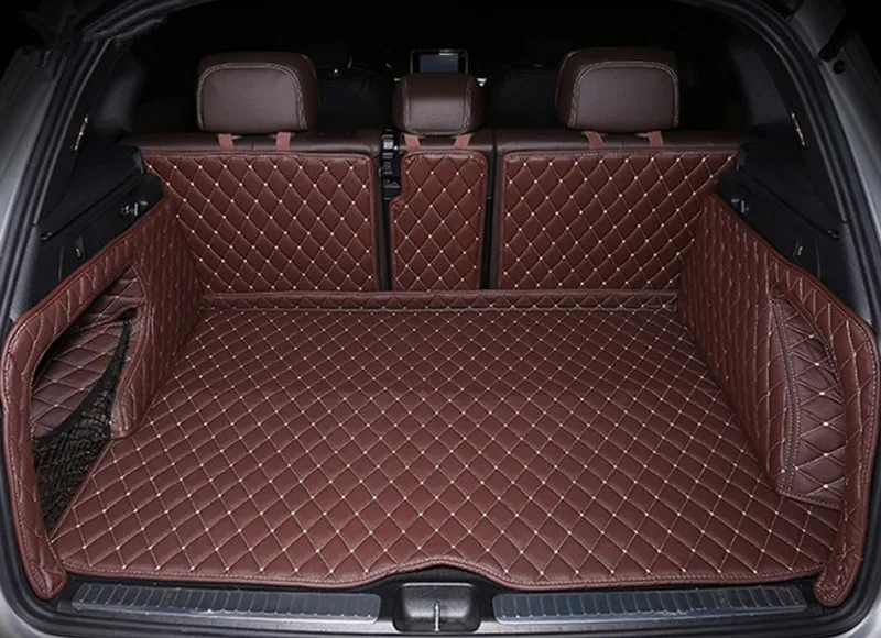 Custom special car trunk mats for Mercedes Benz GLC 43 AMG X253 2022-2015 boot carpets cover cargo liner cover for GLC43 2017