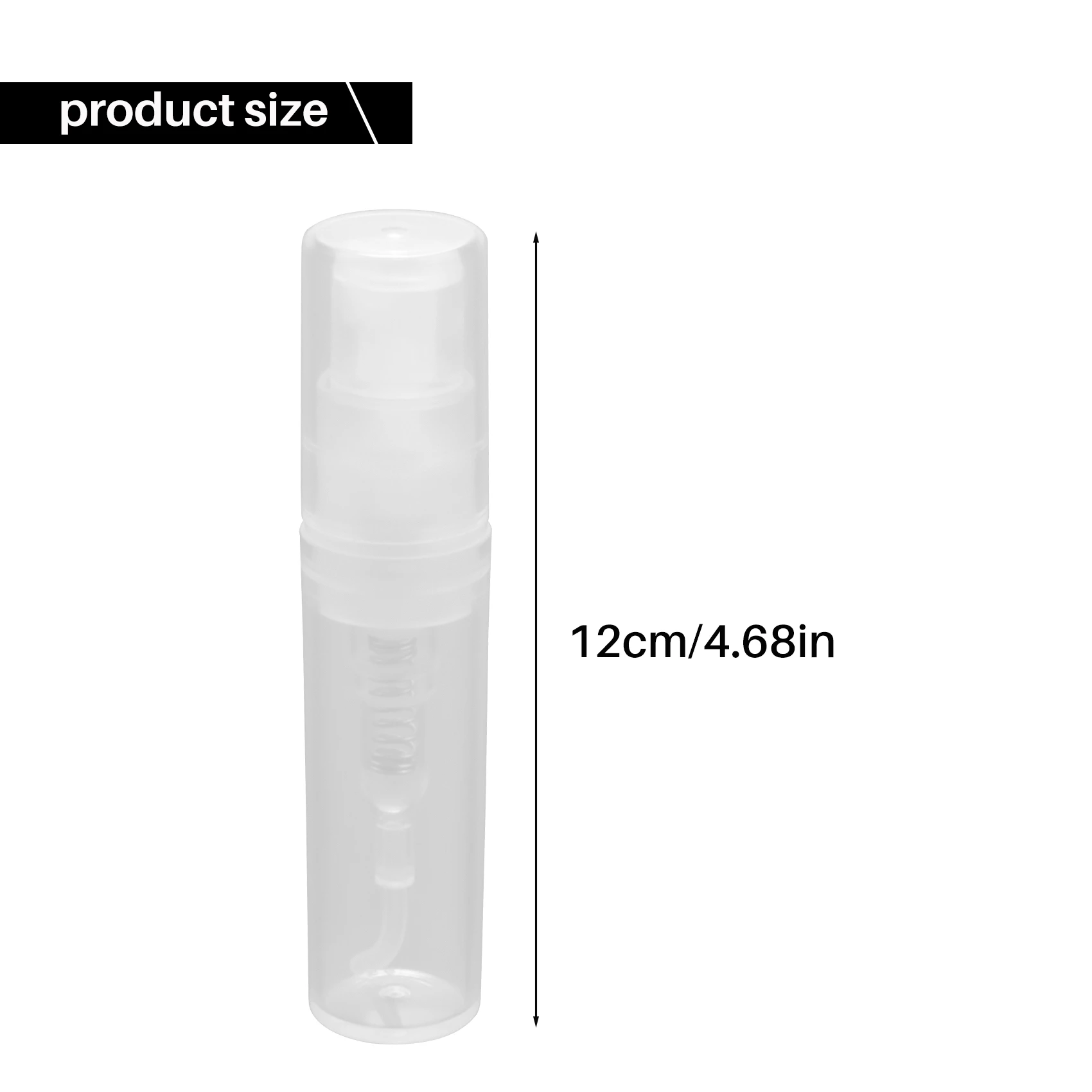 N98R 30Pcs Clear 2Ml Atomizer Plastic Bottle Spray Disposable Perfume Empty Sample Bottle For Travel Party