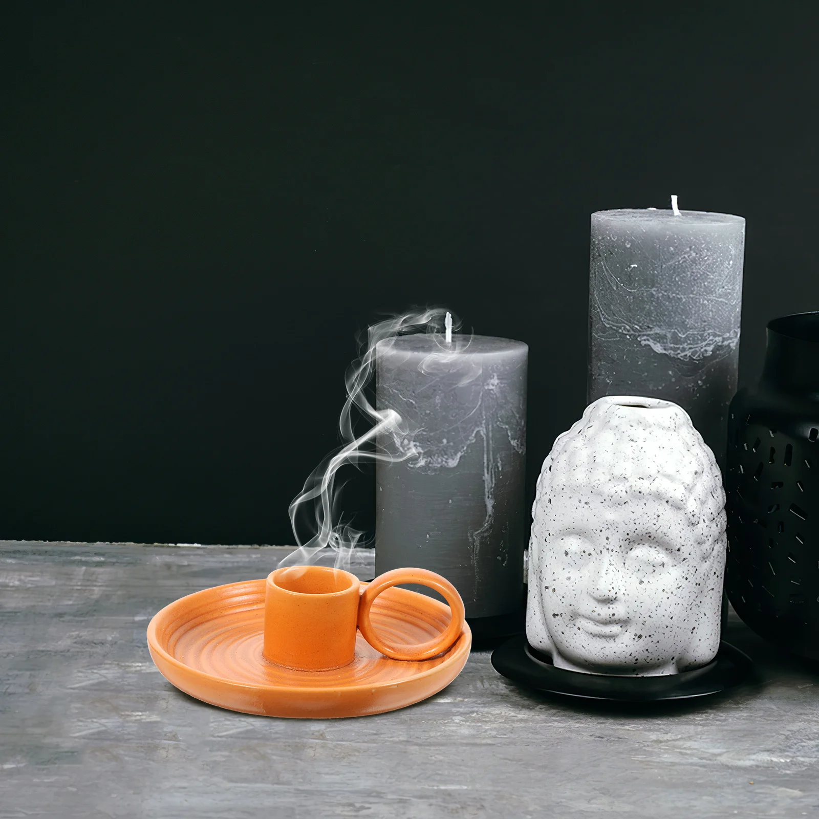 

Ceramic Wood Incense Burner Portable Stable Incense Stick Holder Holder Desktop Aroma Fragrance Sticks Burner Decoration