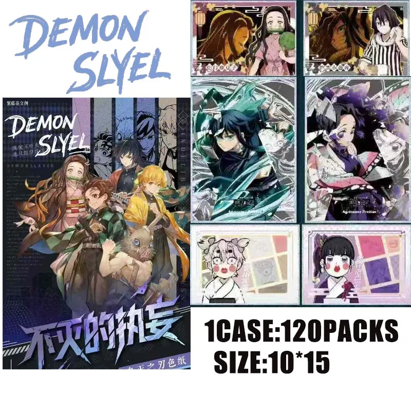

Оптовая продажа Demon Slayer, карты богини, коллекция коробки-бустеров, цветная бумага, коллекция коллекционных игр, подарок в японском стиле