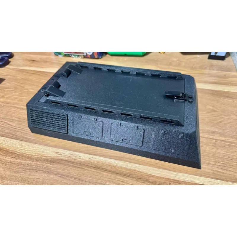 3D Printed Australian-Style Cargo Bed for CROSSRC EMO AT6 1/10 RC Crawler Pickup — No-Drill Bolt-On to Stock Roll Bar Holes