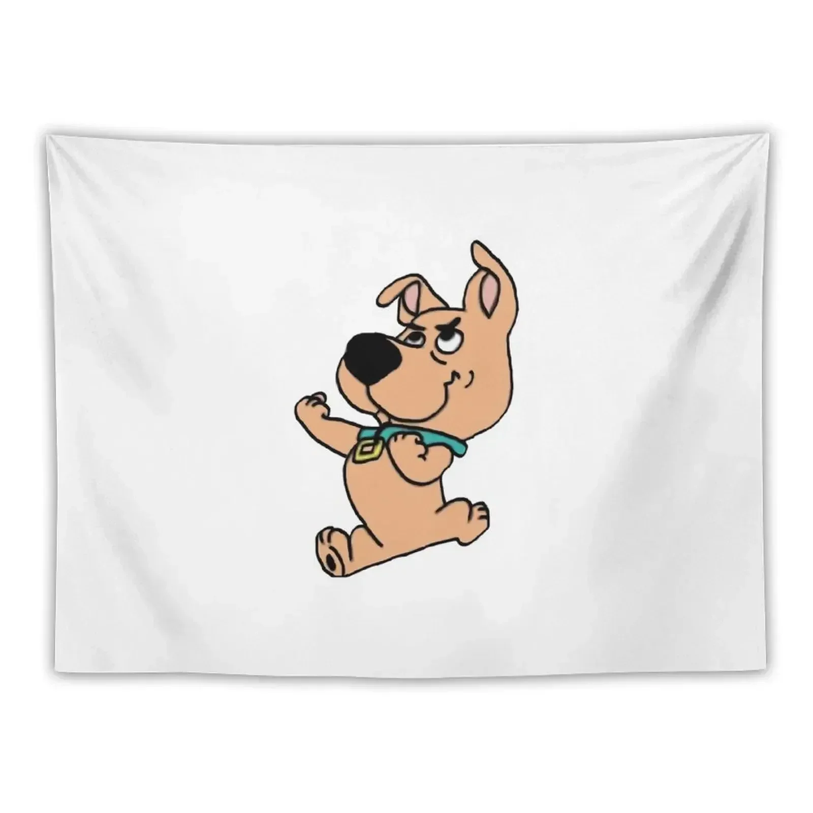 scrappy doo fists outlined Tapestry Aesthetic Room Decor Korean Room Decor Aesthetic Decor For Room Tapestry