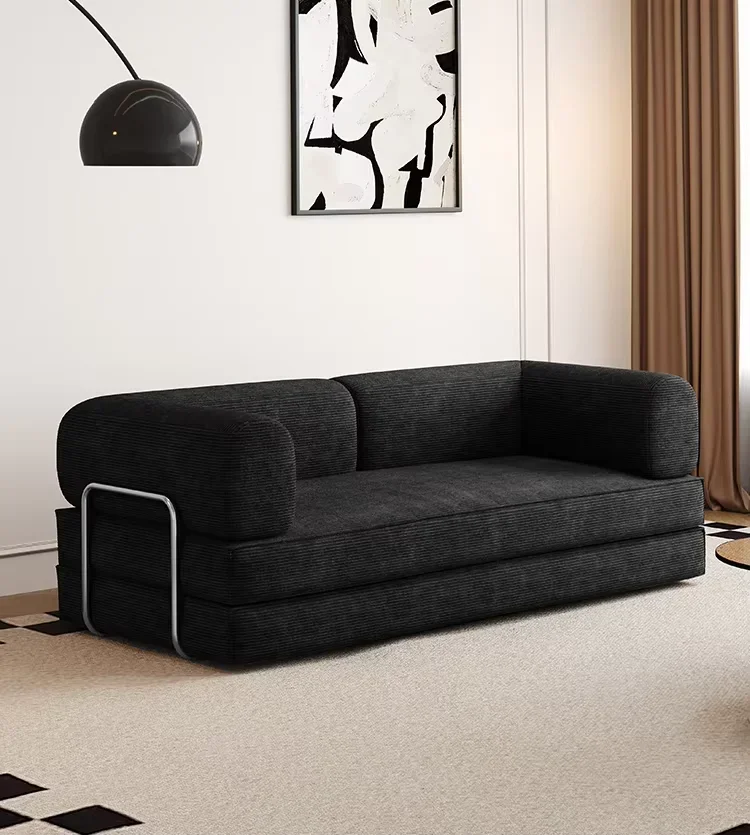 

Customizable Modern Minimalist Modular Living Room Multiple Orientation Sectional Vacuum Pack Compressed Sofa Fabric Set Compres