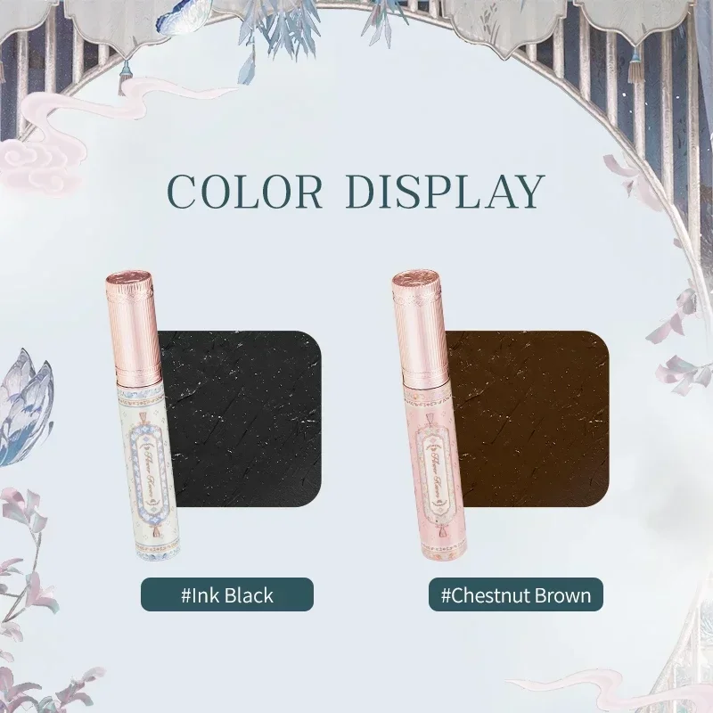 Flower Knows Mascara und Eyeliner-Stift, Butterfly Cloud Collar Collection, schweißbeständiger, wischfester, wasserfester Eyeliner