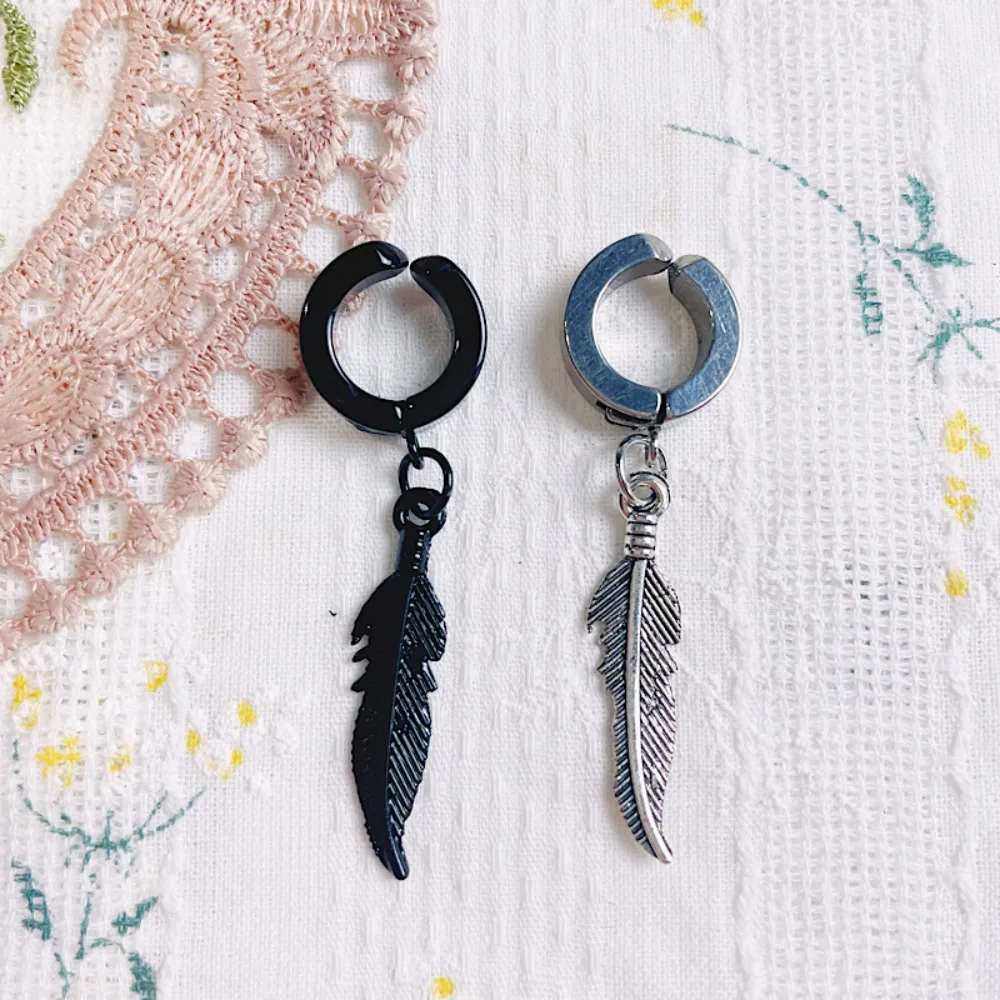 

Ювелирные изделия для куклы с гексаграммой, зажим для ушей, черные персонализированные серьги-гвоздики для куклы, цепочка, мини-крутые плюшевые серьги для куклы, игрушки, подарки