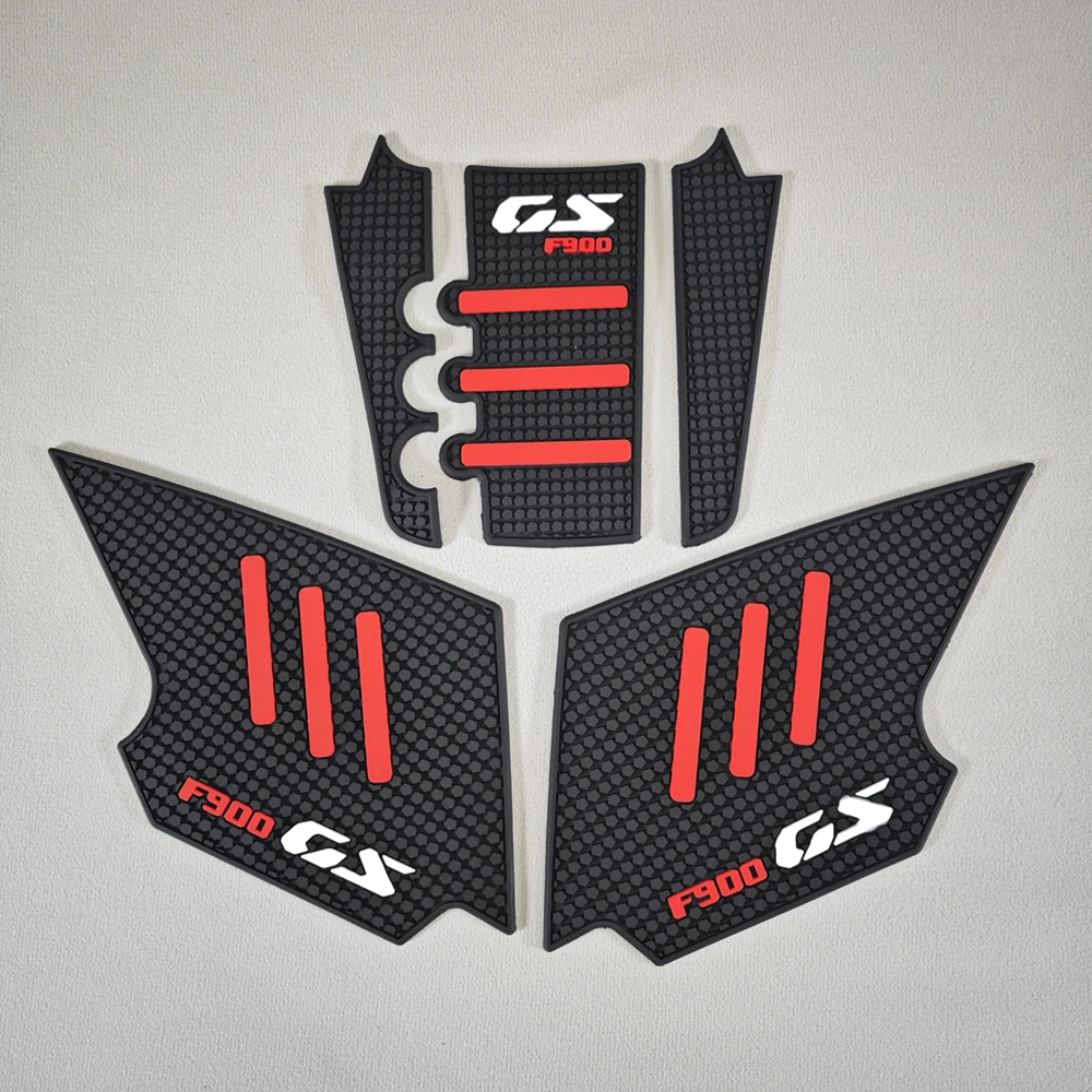 Motorcycle Tank Pads For BMW F900GS F900 F 900 GS GS900 2024+ Accessories Rubber Anti-slip Tank Pad Fuel Tank Protector Stickers
