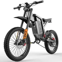 EKXBIKE X21 Max Electric Motorcycles 6000W Powerful Motor 48V30AH Battery 85Km/h 20*4.0\