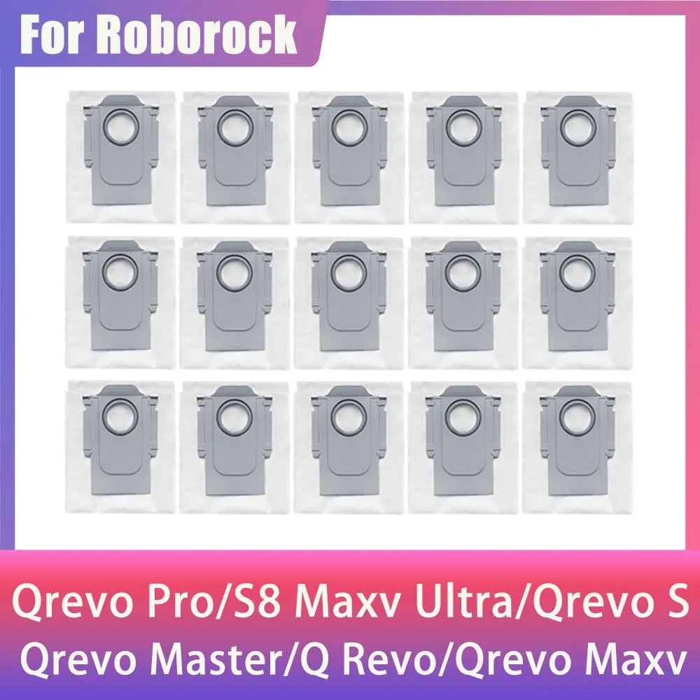 Worek na kurz do Roborock Qrevo Pro/S8 Maxv Ultra/Qrevo Master/Qrevo S/Q Revo/S8 Max Ultra/Qrevo Maxv Akcesoria Torby 2,7 l Części