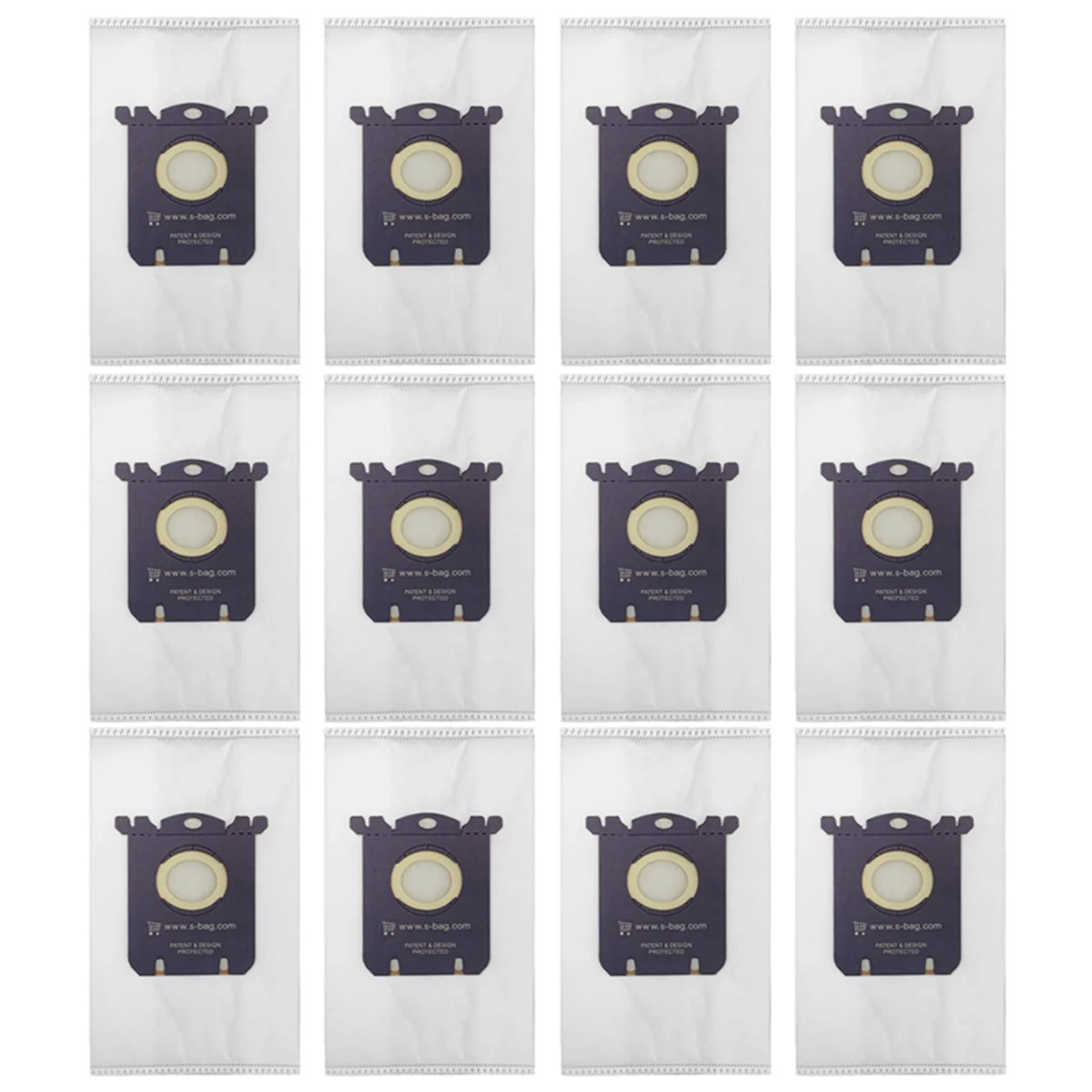 

Dust Bag for Electrolux S-Bag Classic Vacuum Cleaner EL200F EL200F EL4100 EL4200 EL6985 EL7000 EL85009(12PCS)
