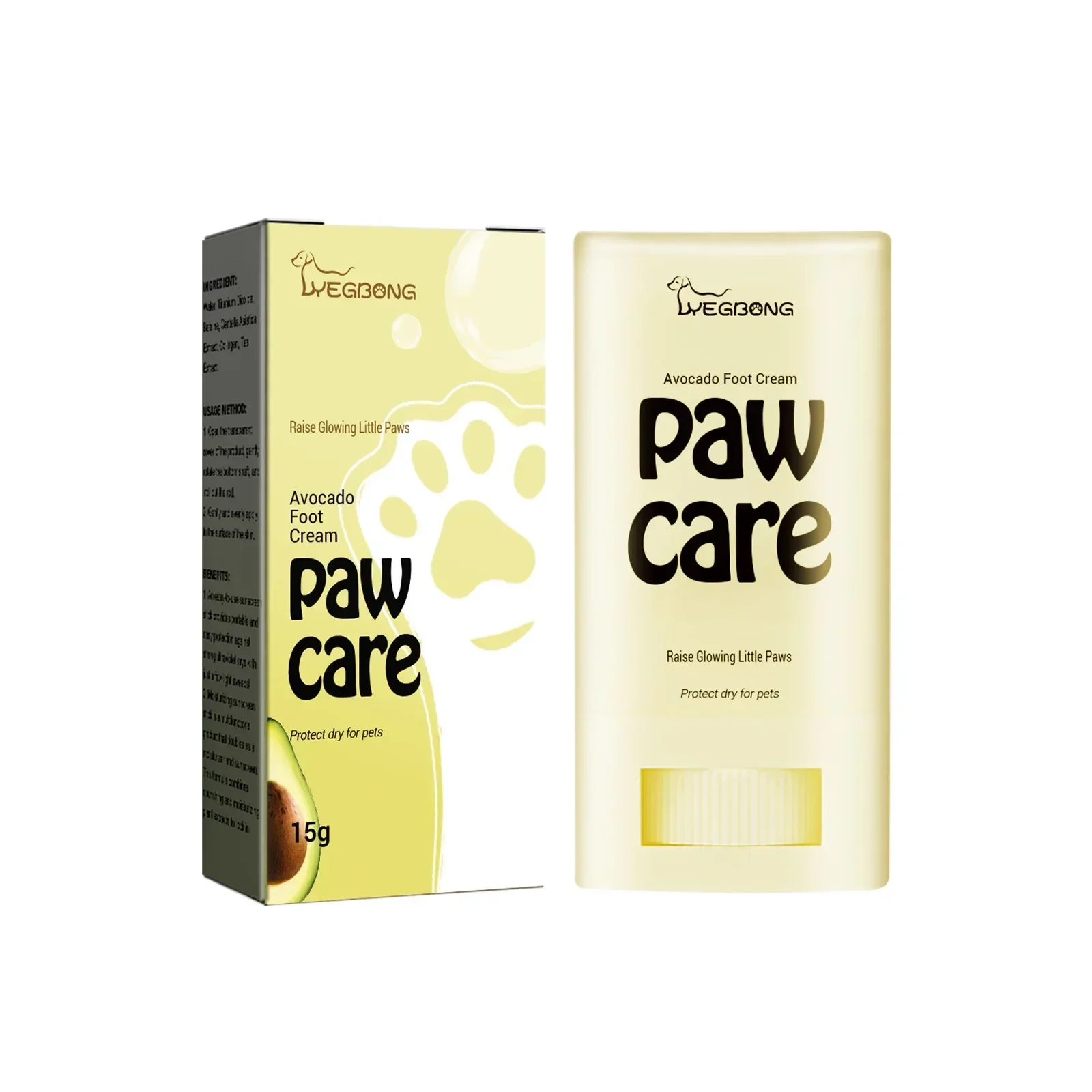 Pets Paw Cream Pad Protection Foot Cleaning Pet Supplies for Dogs and Cats Dog Cat Paws Cleaner Natural Ingredients