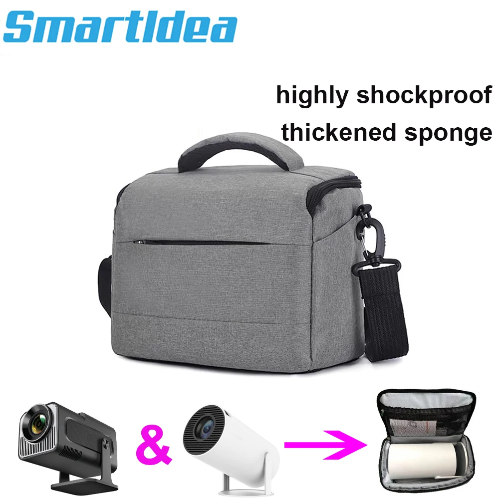 High quality HY300 HY320 Projector bag thickened sponge shockproof camera case,storage bag for mini Projector HY300pro HY320mini