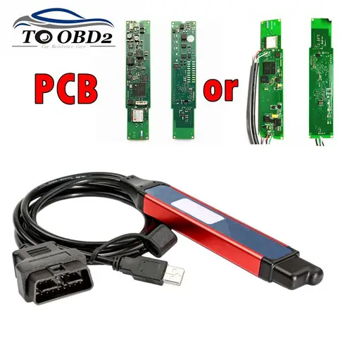 Imagen 1 del producto Equipo de diagnóstico de camiones V2.53, herramienta de diagnóstico resistente para camiones, escáner de camiones, escáner OBDII inalámbrico Wifi