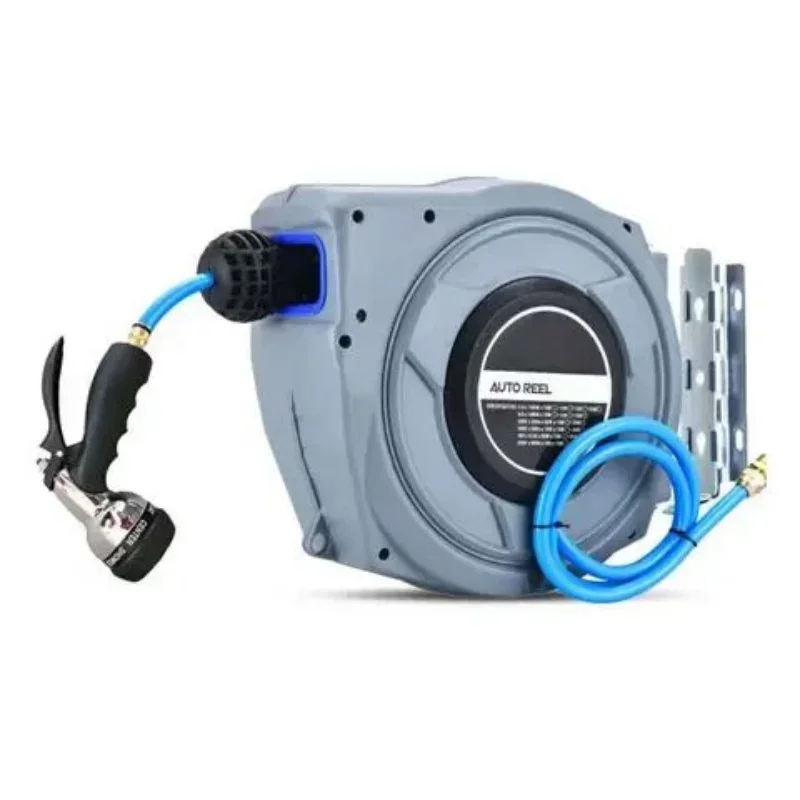 Hot SalesAuto-Retractable Hose Reel Pu Gauzing 20 M Auto Repair Bobbin Winder Electronic Drum Water Drum Foam Drum Pipe Retainer