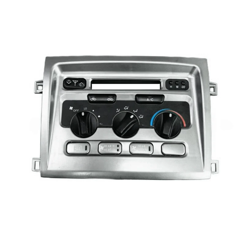 Car Dashboard Center Air Conditioning Control Panel & Middle DVD Frame for LC100 1998-07 55900-60850